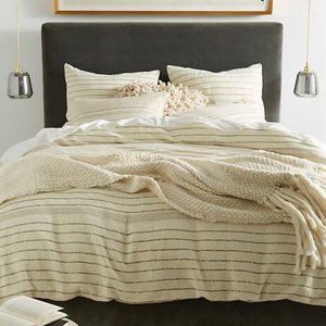Anthropologie Woven Koselig Queen Duvet
